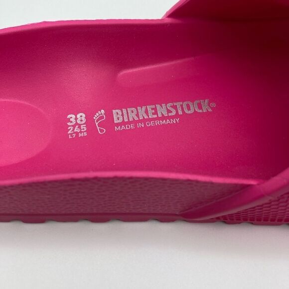 NWT Birkenstock Barbados Raspberries Sandals Size 38/245 Germany - Picture 8 of 9